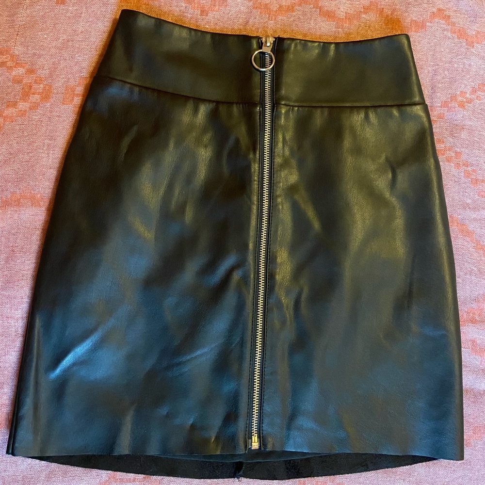 Pleather Skirt